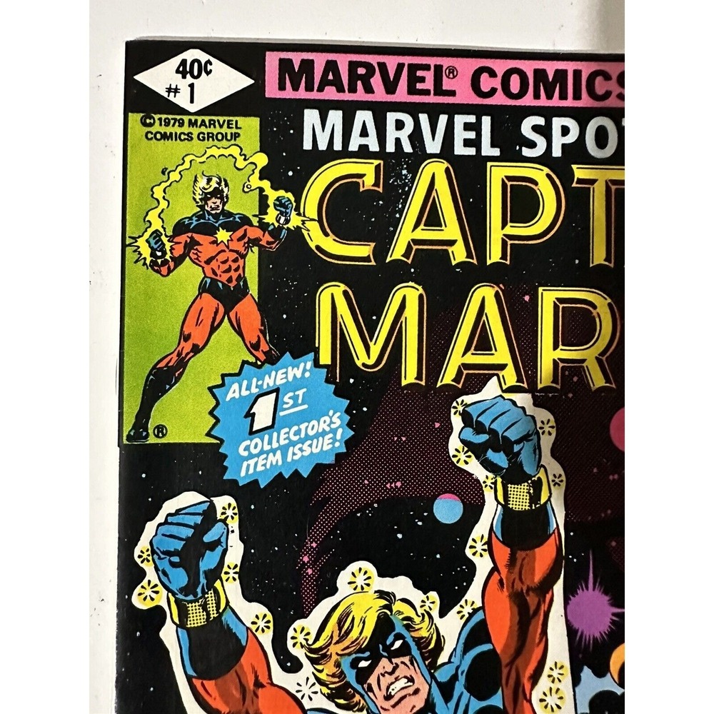 Marvel Spotlight On Captain Marvel #1 Number Marvel Comics 1979 - Picture 3 of 13